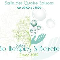 Retrouvez nous ce week-end au Salon Bio thérapies et bien-être 